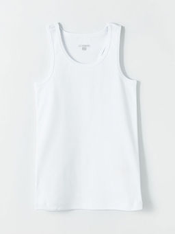 Bisiklet Yaka Basic Erkek ?ocuk Atlet 2li - Waikiki фото 2