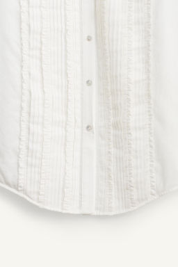 LIMITED EDITION PLEATED SHIRT - Zara фото 9