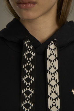 Худи утепленное Черный