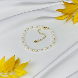 Браслет из Жемчуга - Радуга самоцветов фото 2