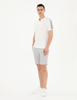 Gri Slim Fit Dokuma _ort