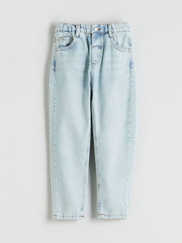 Beli Lastikli Erkek ?ocuk Jean Pantolon