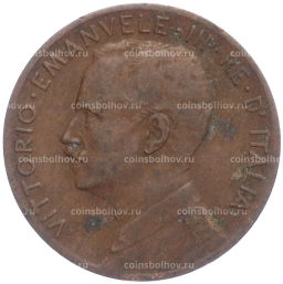 2 чентезимо 1909 года Италия