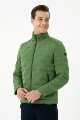 Мужское зеленое пальто Неожиданная скидка в корзине - U.s. polo assn фото 4