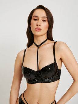 31204111240 Бюстгальтер T-Shirt жен. Ayasha черный - Infinity Lingerie фото 2