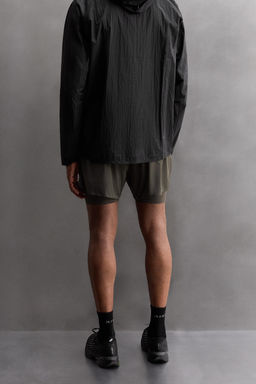 2-IN-1 PERFORATED SHORTS