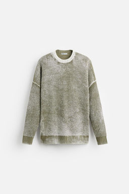 WASHED ZIPPER SWEATER - Zara фото 6