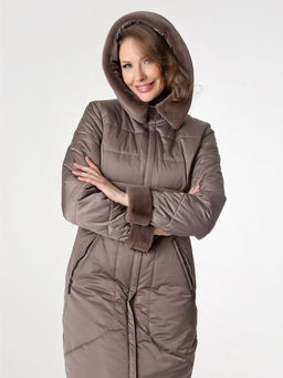 21404 Пальто капучино