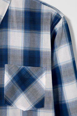 CHECK SHIRT BOBBY GILLESPIE X ZARA  фото 4
