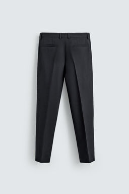 100% WOOL ORIGINS SUIT TROUSERS - Zara фото 14