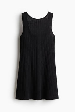 Vestido sin mangas en punto texturizado - H&m фото 2
