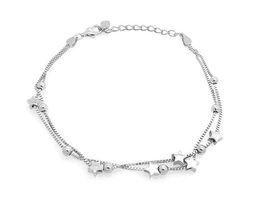 Браслет из серебра без вставки, ТФБ-51