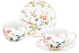 Чайн. пара 4 пр. 250 мл Певчие птички NEW BONE CHINA - Elan gallery фото 14