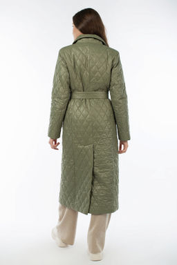 01-10766 Пальто женское демисезонное (пояс)