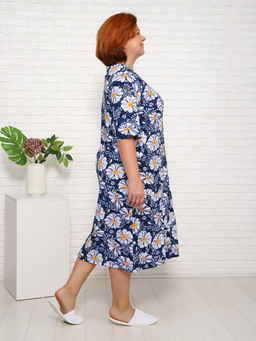 IV-CAPRIZ Митиола - халат индиго