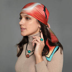 MELODY COLOR Платок PL0015 110*110