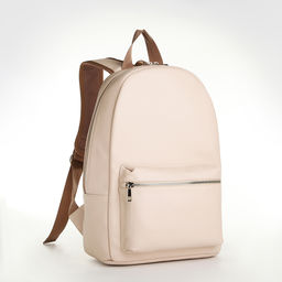 Рюкзак женский из искусственной кожи на молнии TEXTURA, цвет бежевый