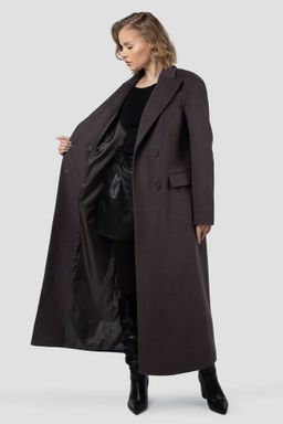 01-12172 Пальто женское демисезонное (пояс) - El podio фото 3