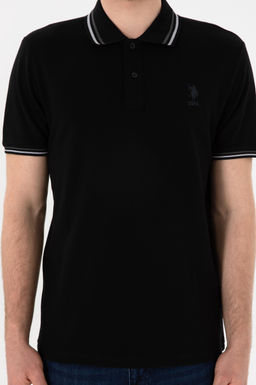 Erkek Siyah Basic Ti__rt Sepette S_rpriz _ndirim - U.s. polo assn фото 7