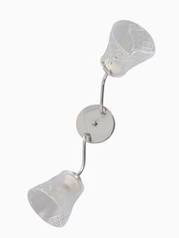 Люстра 12275/2CR, 2×40 Вт, E27, 62×18×20 см