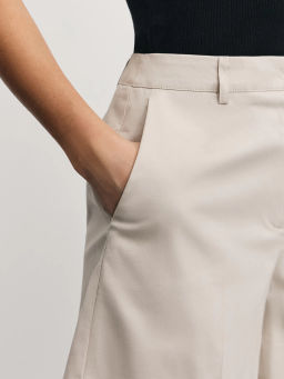 Хлопковые шорты с отворотами / Zarina фото 6