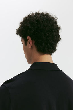 Polo en mezcla de seda Slim Fit - H&m фото 4