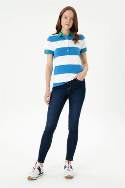 U. S. Polo Assn Женские синие джинсовые брюки - U.s. polo assn фото 8