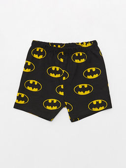 Bisiklet Yaka K?sa Kollu Batman Bask?l? Erkek Bebek Ti??rt - Waikiki фото 2