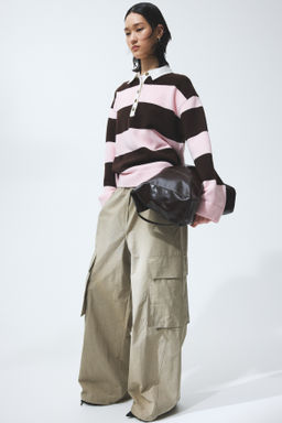 Jersey con cuello camisero - H&m фото 7
