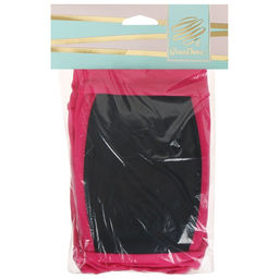 Наколенники для гимнастики и танцев Grace Dance, с уплотнителем, р. XXS, 3-5 лет, цвет фуксия/чёрный  фото 12