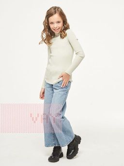 Свитер детский 212-10112. EST-TA бл.зелёный