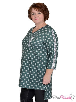 Туника Модель №819 размеры 44-84 - Plusmoda фото 2