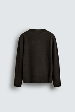 WOOL - CASHMERE JUMPER AARON LEVINE X ZARA фото 8