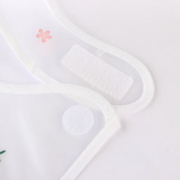 Нагрудник для кормления Крошка Я «Baby of nature» непромокаемый на липучке, с карманом