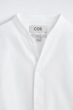 CAMISA DE ALGOD?N CON CUELLO MAO - H&m фото 4