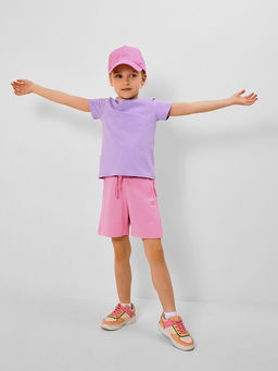 ACOOLA / Шорты детские для девочек Cherry неоновый розовый