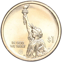 Монета 1 доллар 2023 года P США Американские инновации Десантный катер