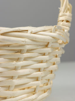 Корзина плетёная для хранения, ива, светлая, набор 3 шт.