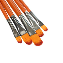 Набор кистей для рисования, синтетика, 5 штук: № 2, 4, 6, 8, 10, плоские, в блистере, международный размер