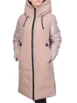 2235 PINK POWDER Пальто женское зимнее AKIDSEFRS (200 гр. холлофайбера) - Fashion фото 3