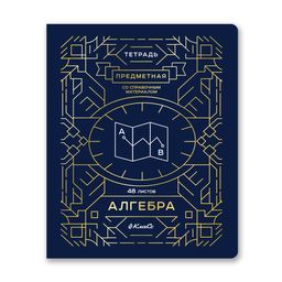 Светоч 48ТПСК5_126_2_1 Тетрадь со справочным материалом Линия успеха, софт тач ламинация + тиснение фольгой, A5 48 л. на скобе 65 г/кв.м , белизна 100 % 10 шт. , клетка 000570 Алгебра