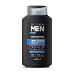 Belita For Men Шампунь для волос "Сила и чистота" 400мл