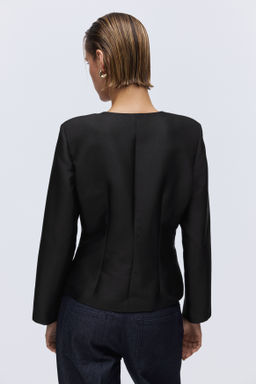 Blazer con escote cuadrado - H&m фото 6