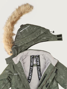 Костюм +7з5925 хаки/черный