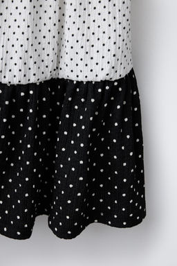 POLKA DOT PANEL DRESS - Zara фото 4
