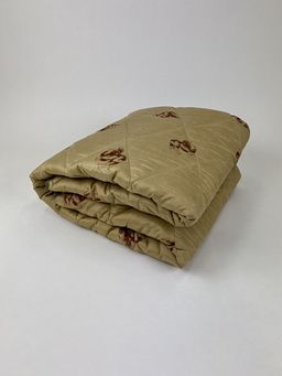 Одеяло, среднее, плотность 300 гр/м2, Верблюд, чехол полиэстер евро