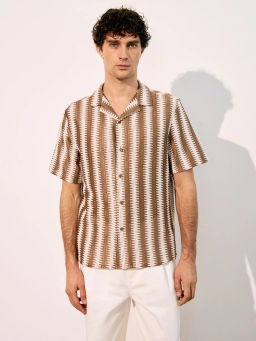 Рубашка из фактурного хлопка ZR2605043005-65 / Zarina