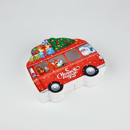 Коробка новогодняя подарочная «С Новым годом», 21×18×5 см