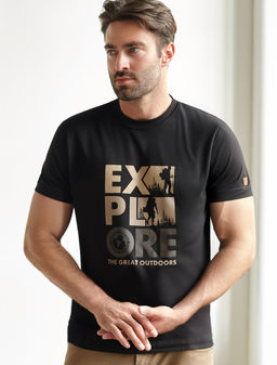 Футболка из премиального хлопка с авторским принтом - Vilatte фото 2