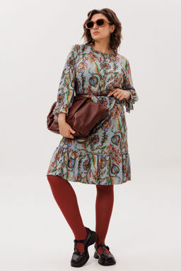 Платье ANELLI 1775 экзотический серый